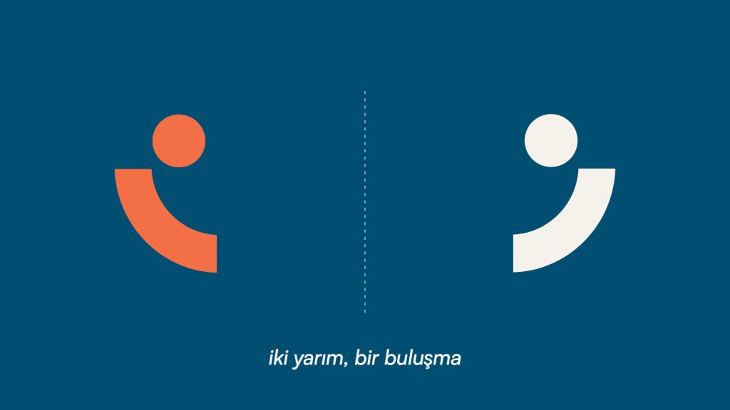 MEET sembolünün iki yarımı